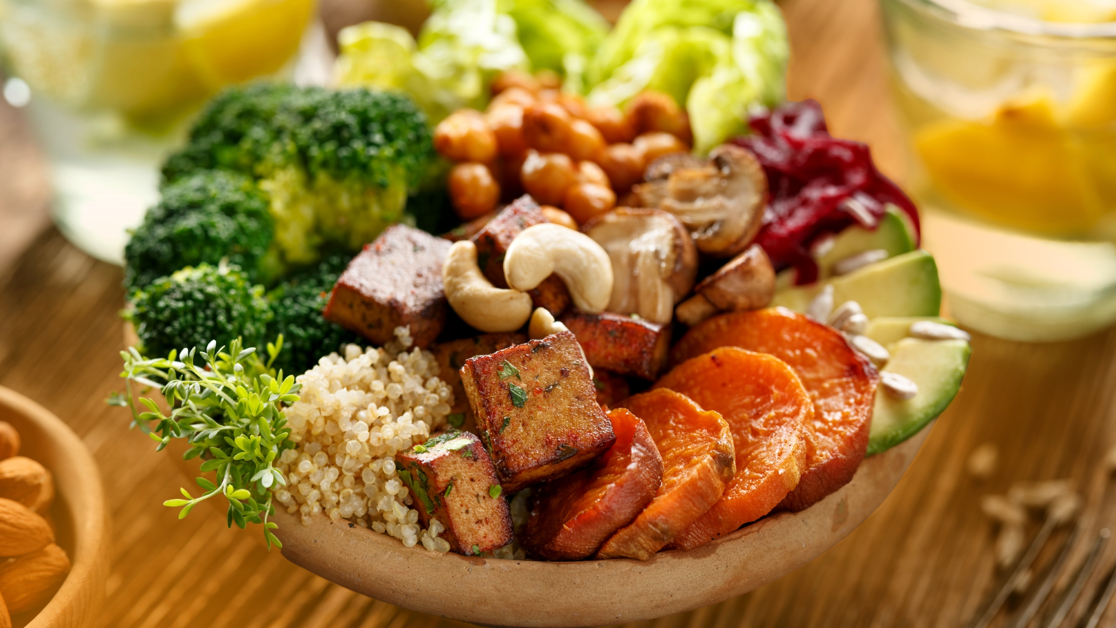 Cardápio vegano